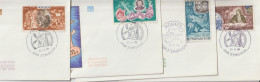 ENV 01 . 1969 . 19 Enveloppes 1er Jour . MONACO . - Brieven En Documenten