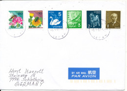 Japan Cover Sent Air Mail To Germany 8-5-2007 Topic Stamp - Lettres & Documents