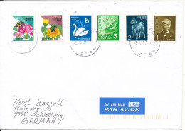 Japan Cover Sent Air Mail To Germany 8-5-2007 Topic Stamp - Cartas & Documentos