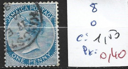 JAMAÏQUE 8 Oblitéré Côte 1.50 € - Jamaïque (...-1961)