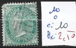 JAMAÏQUE 10 Oblitéré Côte 10 € - Jamaïque (...-1961)