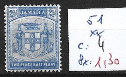 JAMAÏQUE 51 ** Côte 4 € - Jamaïque (...-1961)