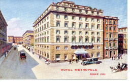 Roma - Rome (Italie) - Hotel Metropole - Cafés, Hôtels & Restaurants