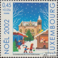 Luxemburg 1592 (kompl.Ausg.) Postfrisch 2002 Weihnachten - Unused Stamps