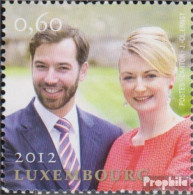 Luxemburg 1945 (kompl.Ausg.) Postfrisch 2012 Guillaume Und Stephanie De Lannoy - Neufs