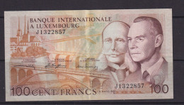 LUXEMBOURG -  1981 100 Francs Circulated Banknote - Luxemburgo