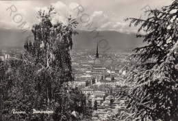 CARTOLINA  B7 TORINO,PIEMONTE-PANORAMA-STORIA,MEMORIA,CULTURA,RELIGIONE,IMPERO ROMANO,BELLA ITALIA,VIAGGIATA 1960 - Mehransichten, Panoramakarten
