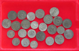 COLLECTION LOT THIRD REICH 1 5 10 REICHSPFENNIG 25PC 73G #xx40 0828 - Colecciones Completas Y Lotes