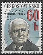 TCHECOSLOVAQUIE - Centenaire De La Naissance De Wilhelm Pieck, 1er Président De La RDA - Gebraucht
