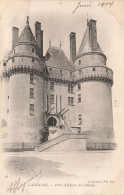 FRANCE - Langeais - Porte D'entrée Du Château - Carte Postale Ancienne - Langeais