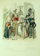 Gravure De Mode Revue De La Mode Gazette 1889 N°52 Travestissements (Maison Léoty) - Before 1900