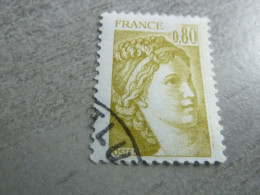 Sabine De Gandon - 80c. - Yt 1971 - Jaune-olive Pâle Tropicale - Oblitéré - Année 1977 - - 1977-1981 Sabine Of Gandon