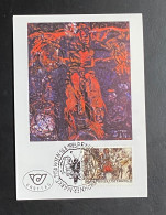 Österreich 1995 Kunst Adolf Frohner Mi. 2166 FDC, Maximumkarte, SStmpl. - Briefe U. Dokumente