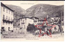 LANTOSQUE.  Vue Prise Du RIOU. Vallée De La Vésubie - (Chasseurs Alpins). - Lantosque