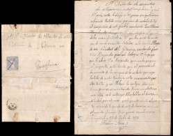 Navarra - Edi O 107 - Carta Fechada "Bigüézal" Mat "Raya De Tinta" - Lettres & Documents