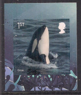 GB 2021 QE2 1st Wild Coasts Orca Whale Umm Self Adhesive SG 4553 Ex PM 81 ( J899 ) - Ungebraucht