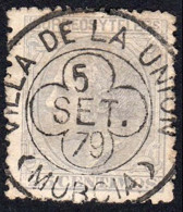 Navarra - Edi O 204 - 25 Cts. - Mat Trébol "Villa De La Unión" - Gebraucht