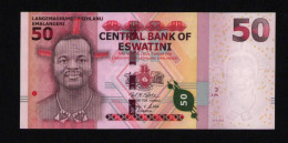 Swaziland Central Bank Of Eswatini 50 Emalangeni  9.11.2018 Unc - Swaziland