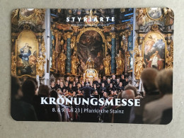 Austria Osterreich - Stainz Kronungsmesse Altar Concert Konzert - Stainz