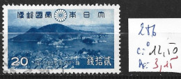 JAPON 286 Oblitéré Côte 12.50 € - Used Stamps