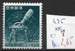 JAPON 435 ** Côte 8 € - Unused Stamps
