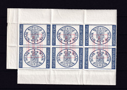 Finland 1956 Phil Exhibition 3 Tete-beche Pairs  15921 - Usati