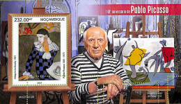 A9117 - Mozambique - ERROR MISPERF Stamp Sheet - 2021  - ART, Pablo Picasso - Picasso