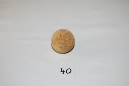 C40 Ancienne Boule De Jeu - Cochonnet - Diam 3,5cm - Pétanque