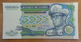 Congo Zaire 5000 Zaires 1988 UNC FdS 5.000 - République Démocratique Du Congo & Zaïre