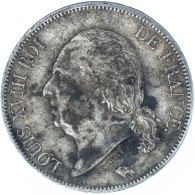 Louis XVIII-5 Francs 1822 Paris - 5 Francs