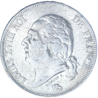 Louis XVIII-5 Francs 1818 Rouen - 5 Francs