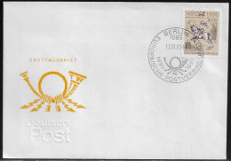 Germany DDR. FDC Sc. 2791.    500th Anniversary Of Regular European Postal Services.  FDC Cancellation On FDC Envelope - 1981-1990