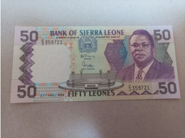 Billete De Sierra Leona De 50 Leones, Año 1988, UNC - Sierra Leone