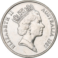 Australie, Elizabeth II, 5 Cents, 1987, Cupro-nickel, SUP, KM:80 - 5 Cents
