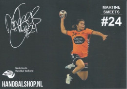 Trading Cards KK000555 - Handball Netherlands 10.5cm X 13cm: MARTINE SMEETS - Handball
