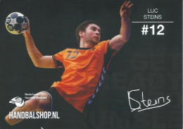 Trading Cards KK000556 - Handball Netherlands 10.5cm X 13cm: LUC STEINS - Handball