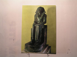 Torino (Turin) > Musées -  Museo Egizio - Statua In Granito Nero Del Re Thutmose III - Museen