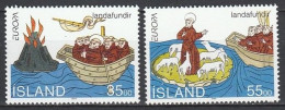 Iceland      .       Yvert    .    753/754    .     **      .      MNH - Ungebraucht