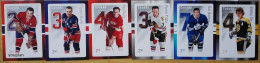 Canada 2014, Ice Hockey - Original Six, MNH Unusual Stamps Set - Unused Stamps