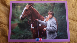 CPM RENTREE TF1 FICTION LE CHEVAL AU COEUR GUILLAUME CANET ACTEUR CINEMA FILM TELEVISION 1996 - Séries TV