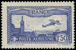 ** POSTE AERIENNE - 6b  Vue De Marseille, 1f.50 Outremer Vif, TB. Br - 1927-1959 Mint/hinged