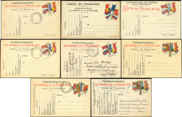 Let Guerres 1914/1918 - Lot De 17 CP FM Officielles Différentes, La Plupart Neuves Dont 2 Cartes Doubles, 3 Cartes Franc - WW I