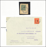 Let MAURITANIE France FM N°3, 6/8 Et 11, Obl. Diverses Sur Env. Et Un Fragt Dont Affr. MIXTE, 1907-48, R Et TB - Autres & Non Classés