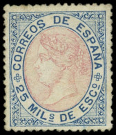 * ESPAGNE 95 : 25m. Bleu Et Rose, TB - Unused Stamps