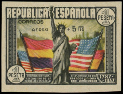 * ESPAGNE PA 194d : Constitution Des Etats-Unis, NON DENTELE, TB - Neufs