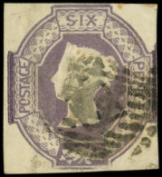 GRANDE BRETAGNE 5 : 6p. Mauve, Obl., TB. C - Used Stamps