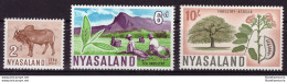 Nyassaland 1964 - MNH ** - Motifs Indigènes - Michel Nr. 127 130 135 (09-049) - Nyassaland (1907-1953)