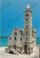 CARTOLINA  TRANI,PUGLIA-LA CATTEDRALE-STORIA,MEMORIA,CULTURA,RELIGIONE,IMPERO ROMANO,BELLA ITALIA,VIAGGIATA 1986 - Trani