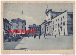 E928- Civitavecchia - Piazza Vittorio Emanuele - F.g. - Viaggiata 1942 - Civitavecchia