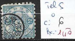JAPON TELEGRAPHE 5 Oblitéré Côte 6 € - Telegraph Stamps